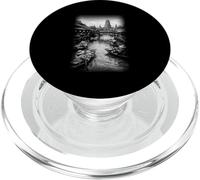 Mercado Flotante Ayutthaya Río del Templo de Tailandia PopSockets PopGrip para MagSafe