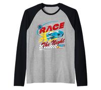 Mercancía de la película Rápido y Furioso de Race The Night Camiseta Manga Raglan