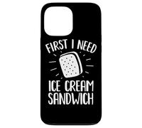Mercancía de sándwich de Helado | Diseño Divertido para Amantes de los sándwiches Carcasa para iPhone 13 Pro MAX