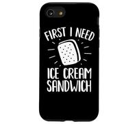 Mercancía de sándwich de Helado | Diseño Divertido para Amantes de los sándwiches Carcasa para iPhone SE (2020) / 7/8