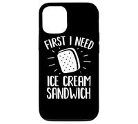 Mercancía de sándwich de Helado | Diseño Divertido para Amantes de los sándwiches Carcasa para iPhone 12/12 Pro