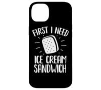 Mercancía de sándwich de Helado | Diseño Divertido para Amantes de los sándwiches Carcasa para iPhone 14 Plus