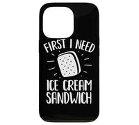 Mercancía de sándwich de Helado | Diseño Divertido para Amantes de los sándwiches Carcasa para iPhone 13 Pro