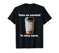 Mercancía Divertida de Ropa Medicinal para Adictos a Coffee Love Camiseta