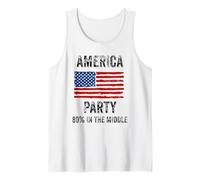 Mercancía estadounidense vintage de The America Party con un 80% de descuento Camiseta sin Mangas