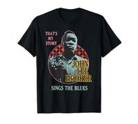 Mercancía oficial de John Lee Hooker Jazz Icon - Canta el Blues Camiseta