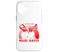 Mercancía Oficial de Miles Davis Jazz Icon - Nuevos Sonidos Carcasa para iPhone 16 Plus