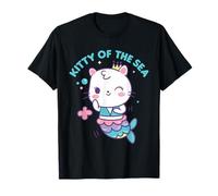 Mercat Kitty of The Sea Mermaid Cat Camiseta