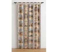 Mercatienda Cortina de Calle Alpujarreña para Puerta Exterior e Interior - Confeccionada con Trabilla - Inspirada en la Romería de Sevilla - 140 x 260 cm