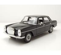 Mercedes 220 Strichacht /8 W114 1968 Negro Modelo De Coche 1:24 Welly