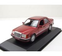 Mercedes 230E 1991 Rojo Oscuro Metálico Coche a Escala 1:43 Maxichamps