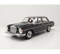 Mercedes 280 SE 1968 W108 Negro Modelo Coche 1:18 Norev Die-Cast