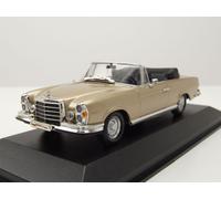 Mercedes 280 SE 3.5 Cabrio W111 1970 Color Dorado Modelo 1:43 Maxichamps