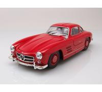 Mercedes 300 SL W198 1954 Auto Sport Welly Modelo 1:24 Puertas Abatibles Rojo