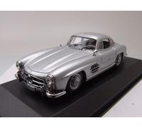 Mercedes 300 Sl (W198) 1955 Plata Coche a Escala 1:43 Maxichamps
