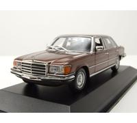 Mercedes 450 SEL W116 1972 Marrón Metálico Modelo De Coche 1:43 Maxichamps