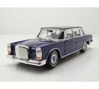 Mercedes 600 1963 Azul Oscuro Coche a Escala 1:24 Welly