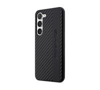 Mercedes AMG Funda para Galaxy S23 Plus Diseño Lujoso con Efecto Carbono,