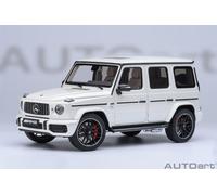 Mercedes AMG G63 2019 Designo Brillante Blanco Metálico a Escala 1:18 Autoart