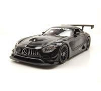 Mercedes AMG GT3 2016 Negro Coche De Modelo 1:24 MotorMax