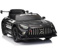 Mercedes AMG GT3 Coche Eléctrico Infantil EVA LED Con Mando Negro