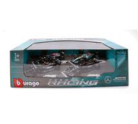 Mercedes AMG Petronas Fórmula 1 Racing W12 #44 + W13 #44 + W14 #44 #63 1:43