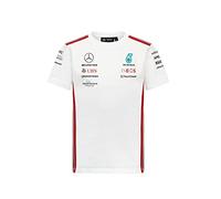 Mercedes AMG Petronas Formula One Team - Camiseta Infantil de piloto del Equipo 2023 - Blanco - Talla: 140