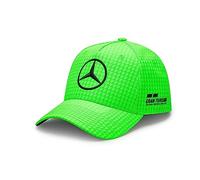 Mercedes-Benz Gorra Lewis Hamilton 2023 Verde neón Talla única