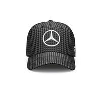 Mercedes AMG Petronas Formula One Team - Gorra Infantil de Lewis Hamilton 2023 - Negro - Talla única