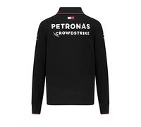 Mercedes AMG Petronas Formula One Team - Polo de Punto de Manga Larga del Equipo 2023 - Negro - Talla: XL