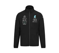 Mercedes AMG Petronas Formula One Team - Producto oficial de Fórmula 1 - Chaqueta Softshell del equipo 2022 - Negro - L