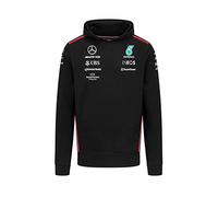 Mercedes AMG Petronas Formula One Team - Sudadera con Capucha del Equipo 2023 - Negro - Talla: S