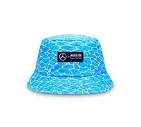 Mercedes AMG Petronas, George Russell, 'No Diving', azul multicolor, sombrero de pescador 2023, talla única, adulto, producto oficial, azul, Taille unique