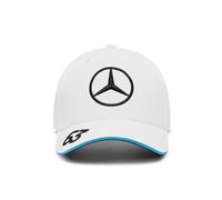 Mercedes AMG Petronas Gorra F1 2024 George Russell - Blanco - Talla única