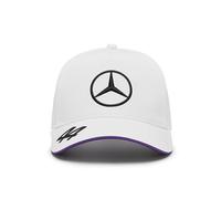 Mercedes AMG Petronas Gorra F1 2024 Lewis Hamilton - Blanco - Talla única