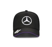 Mercedes AMG Petronas Gorra F1 2024 Lewis Hamilton - Negro - Talla única
