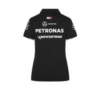 Mercedes AMG Petronas Polo F1 2024 Mujer - Negro - Tamaño: M