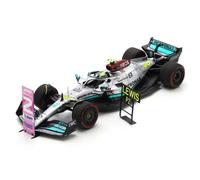 Mercedes AMG W13 E Lewis Hamilton #44 2º GP De Brasil 2022 S8556 Spark 1/43 F1