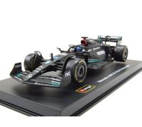 Bburago Coche a Escala - F1 Mercedes AMG W14'23 #63 Russel (Con Casco, 1:43)
