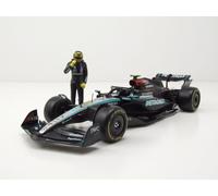 Mercedes AMG W15 E #44 Fórmula 1 2024 con Hamilton Figura Modelo 1:24 Bburago
