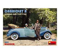 Mercedes-Benz 170V Cabriolet B Miniart 38018 1/35. Elegante Coche Alemán De