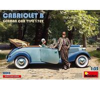 Mercedes-Benz 170V Cabriolet B Miniart 38018 1/35. Elegante Coche Alemán De