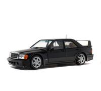 1/18 Solido MERCEDES 190 EVO II W201 BLACK 1990 S1801001 cochesaescala