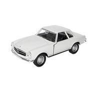 Mercedes-Benz 1963 230SL - Modelo de coche de metal con motor de extracción Welly, 4 variantes 3 (blanco)
