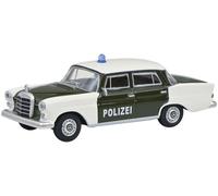 Mercedes-Benz 200 W110 Police Schuco Edition 1:64 coche diecast de colección
