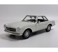 Mercedes Benz 230SL 1963 Crema 1:24 Escala Welly 24093