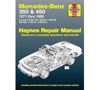 Mercedes-Benz 350 & 450 covering 350 SL Roadster, 450 SL/SLC Coupe & Roadster, 450 SE/SEL V8 Sedan (1971-1980) Haynes Repair Manual (USA) (Haynes Manuals)