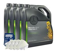 Mercedes-Benz 5W-30 MB 229.51 - Set de aceite de motor original de 20 litros