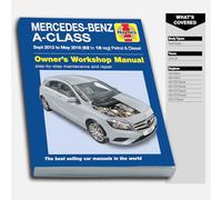 Mercedes-Benz A-Class Sept 12 - May 18 (62 to 18 reg) Petrol & Diesel Haynes Repair Manual