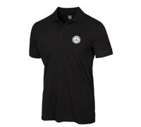 Mercedes-Benz Classic, Polo de Caballero, con Manga Francesa, algodón, Negro, M